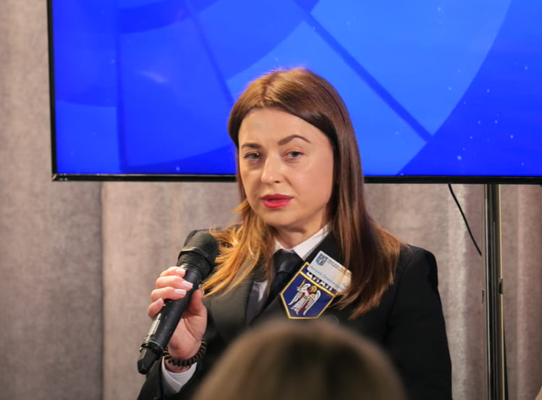 Виступ заступниці директора ЦНАП м. Києва Наталії Ткач на форумі з кібербезпеки держреєстрів
