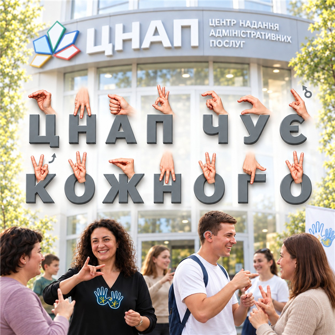 Для ЦНАП Києва доступна комунікація – це частина щоденного сервісу