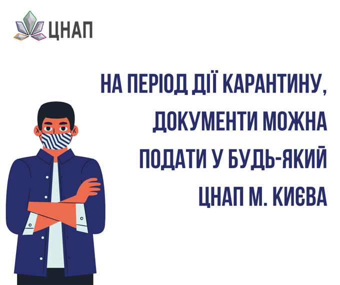 Екстериторіальність послуг у ЦНАП на період дії карантину