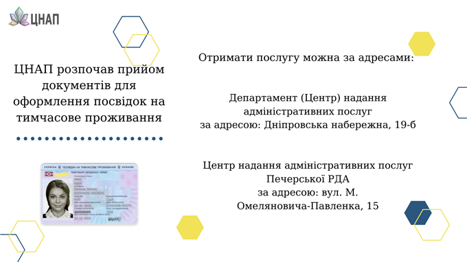 оформлення посвідок на тимчасове проживання 